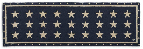 Patriotic Rug New Zealand Wool Rug Designed in Vermont Flagman of America