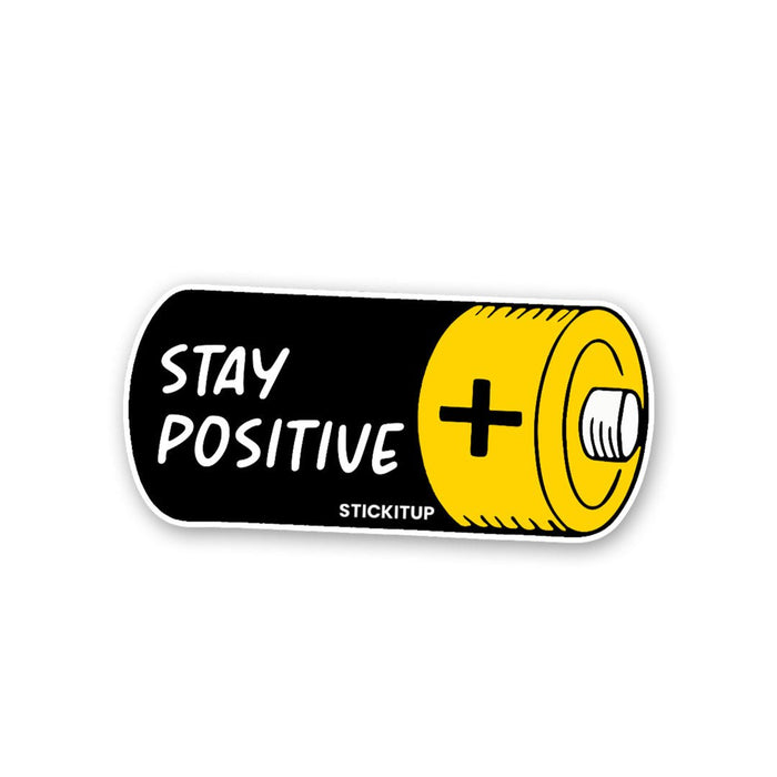 Stay Positive 1.0 Sticker - Stickers | STICK IT UP