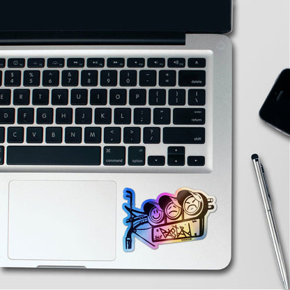 Stoplight Moods Holographic Stickers - Holographic stickers | STICK IT UP
