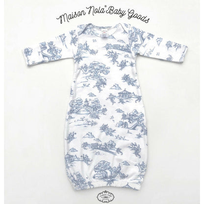 Storyland Toile Baby Gown