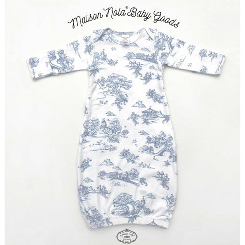 Storyland Toile Baby Gown
