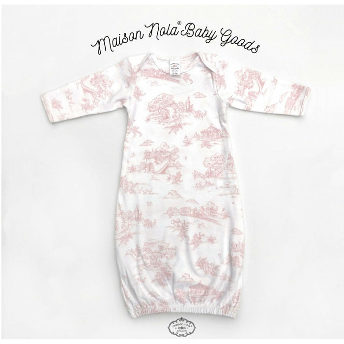 Storyland Toile Baby Gown