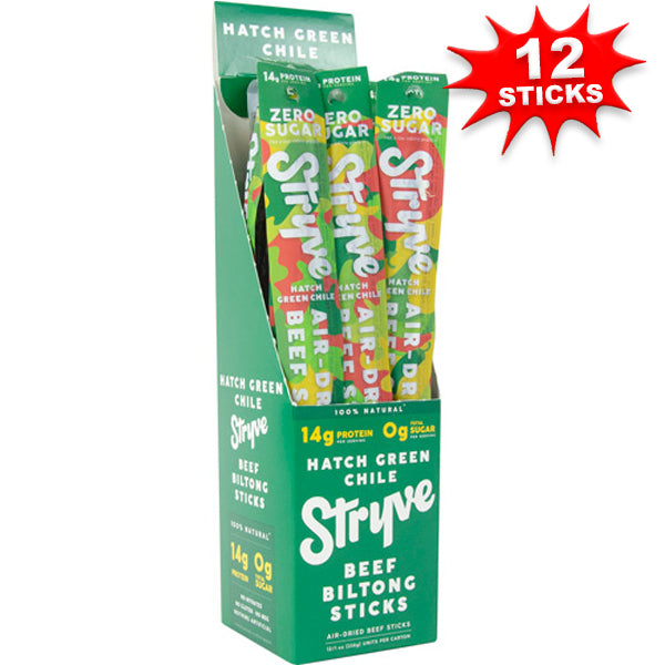 Stryve Foods Biltong Beef Sticks 12pk