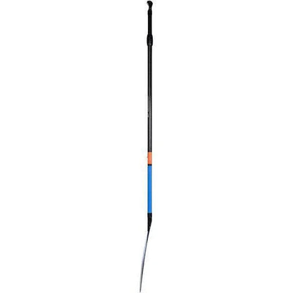 STX Carbon 80% 3-piece SUP paddle with black shaft and blue-orange accent