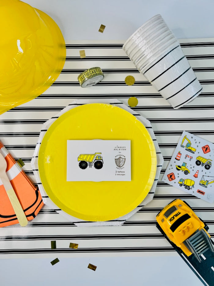 Sunshine Yellow Large Paper Party Plates