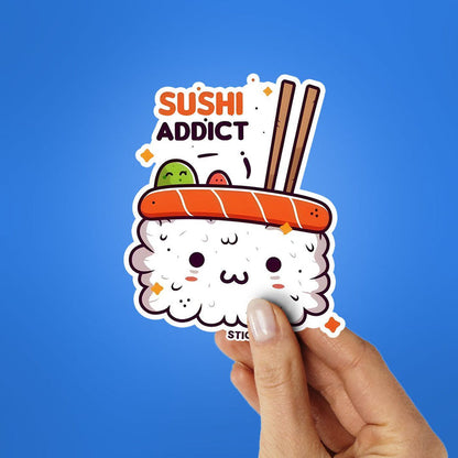 SUSHI ADDICT Sticker - Stickers | STICK IT UP