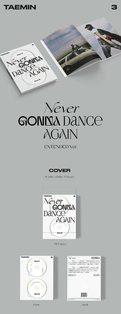 TAEMIN - Never Gonna Dance Again : Extended Ver.