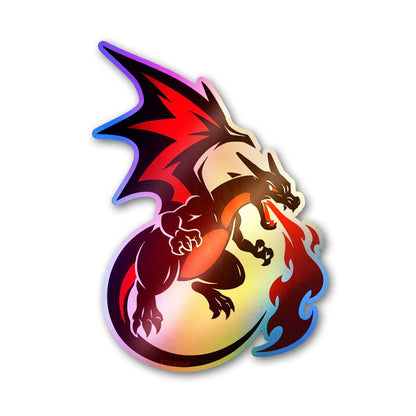 Tattoo Dragon Holographic Stickers - Holographic stickers | STICK IT UP