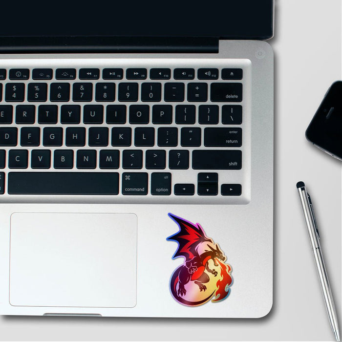 Tattoo Dragon Holographic Stickers - Holographic stickers | STICK IT UP