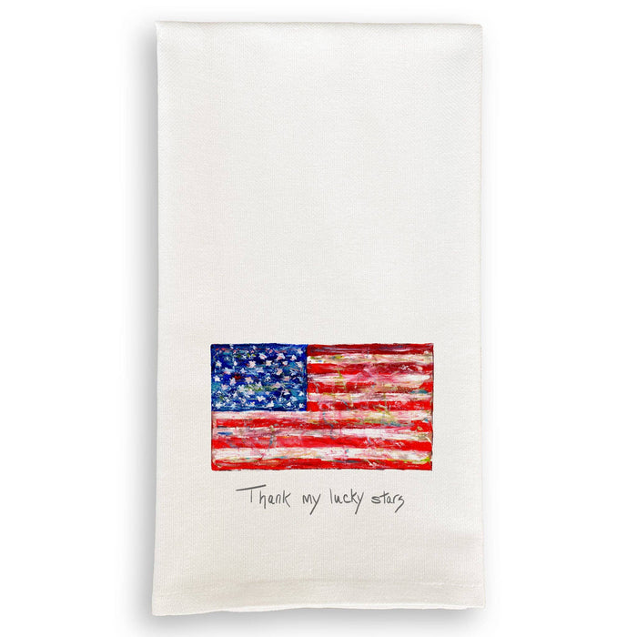 Thank My Lucky Stars Tea Towel