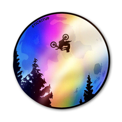 The Flying Moto Holographic Stickers - Holographic stickers | STICK IT UP