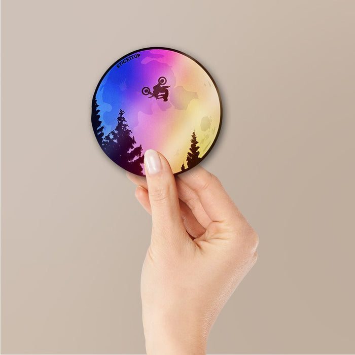 The Flying Moto Holographic Stickers - Holographic stickers | STICK IT UP