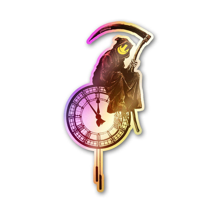 The Last Laugh Holographic Stickers - Holographic stickers | STICK IT UP