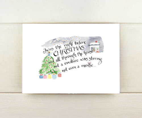 The Night Before...Holiday Card
