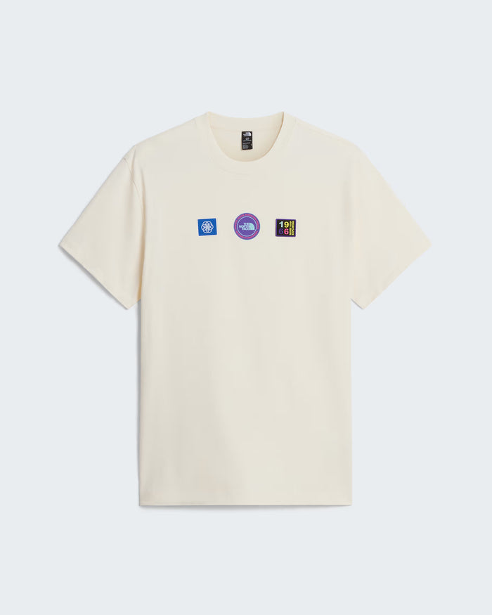 THE NORTH FACE EXPLORER BADGES CAMISETA WHITE DUNE HOMBRE