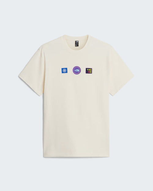 THE NORTH FACE EXPLORER BADGES CAMISETA WHITE DUNE HOMBRE