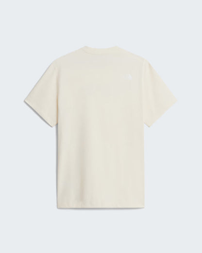 THE NORTH FACE EXPLORER BADGES CAMISETA WHITE DUNE HOMBRE