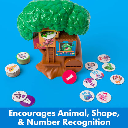 ThinkFun Friends: Tree House: Frog's Super Slide Matching Game