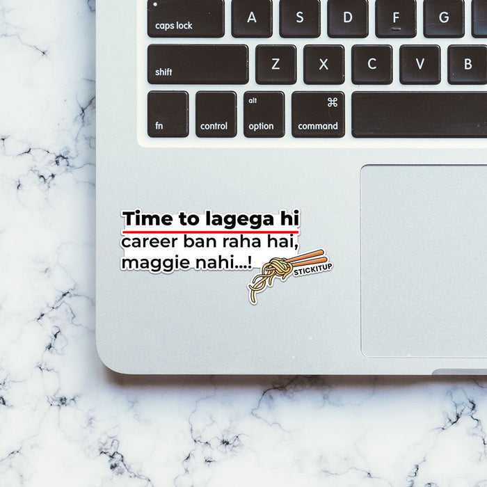 TIME TO LAGEGA HI Sticker - Stickers | STICK IT UP
