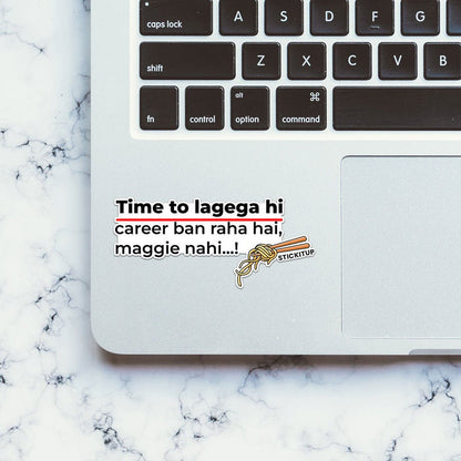 TIME TO LAGEGA HI Sticker - Stickers | STICK IT UP