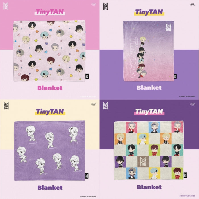 TinyTAN Official Blanket 90x75cm