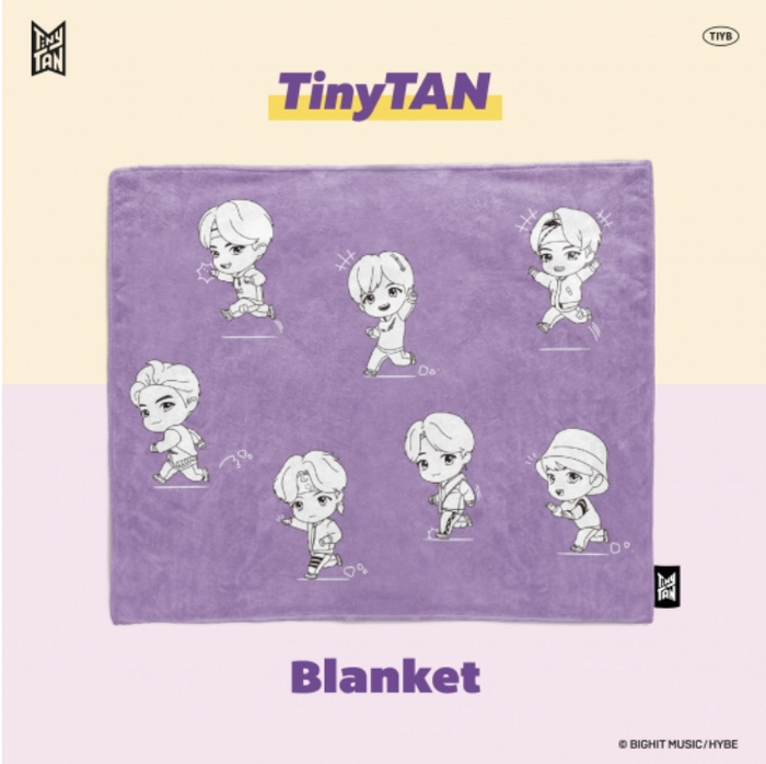 TinyTAN Official Blanket 90x75cm