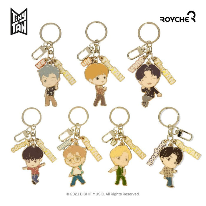 TinyTAN Official Dynamite Metal Keyring