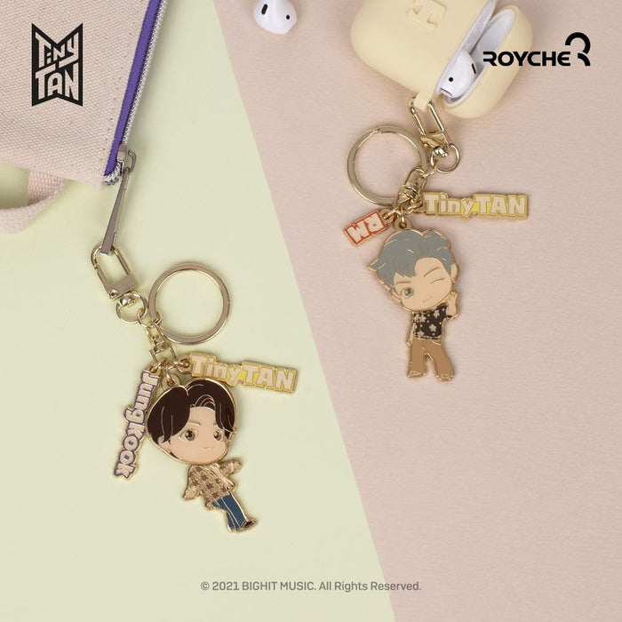 TinyTAN Official Dynamite Metal Keyring