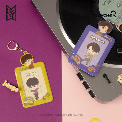 TinyTAN Official Dynamite Photocard Case Key Holder