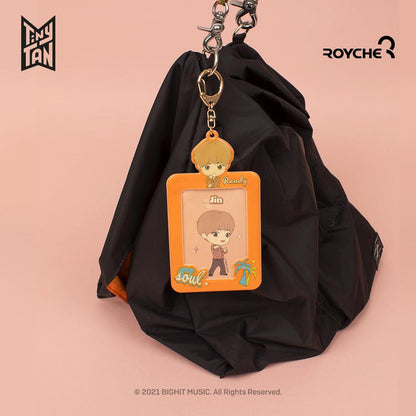 TinyTAN Official Dynamite Photocard Case Key Holder