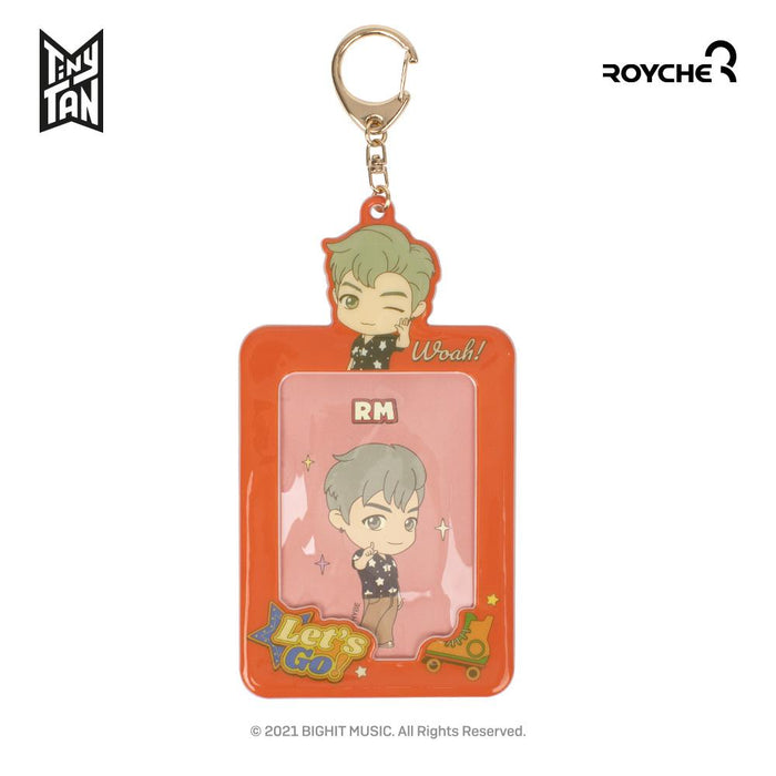 TinyTAN Official Dynamite Photocard Case Key Holder