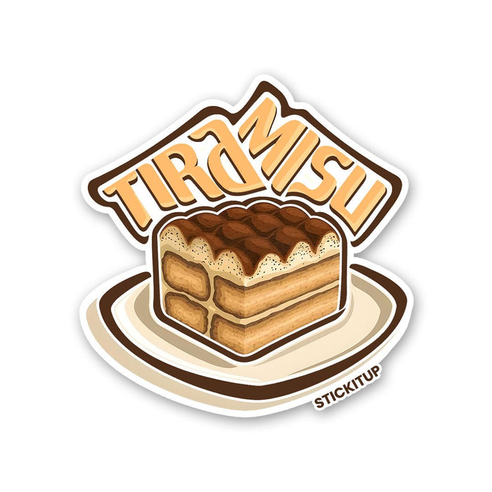 TIRAMISU Sticker - Stickers | STICK IT UP