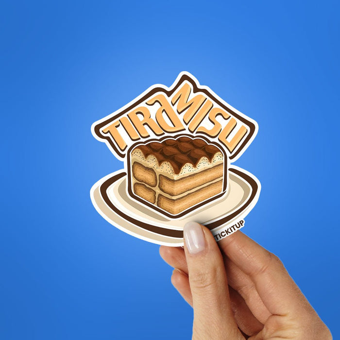 TIRAMISU Sticker - Stickers | STICK IT UP