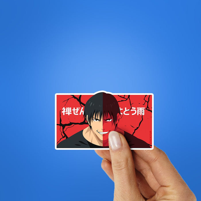 Toji Fushiguro Sticker - Stickers | STICK IT UP