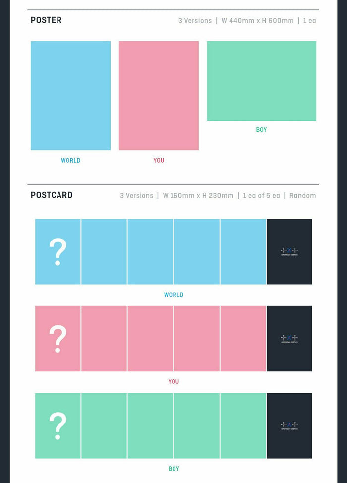 TOMORROW X TOGETHER TXT - CHAOS CHAPTER : FREEZE (You can choose ver)