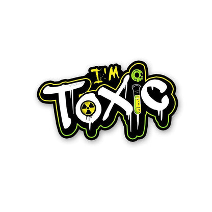 Toxic Sticker - Stickers | STICK IT UP