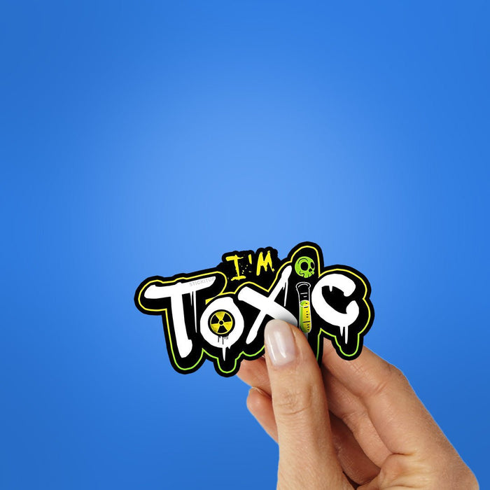 Toxic Sticker - Stickers | STICK IT UP