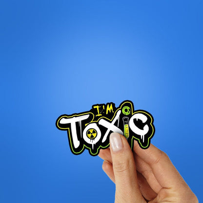 Toxic Sticker - Stickers | STICK IT UP