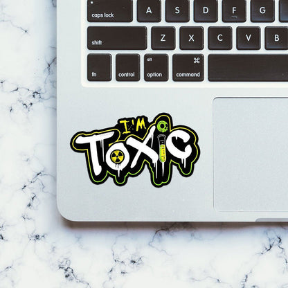 Toxic Sticker - Stickers | STICK IT UP