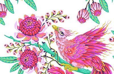 TPXLBAG3 Tula Pink Hot Wings XL Block Project Bag