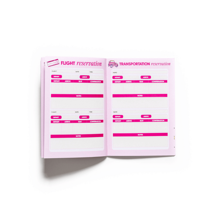Travel Savings & Planner Set Baddies and Budgets