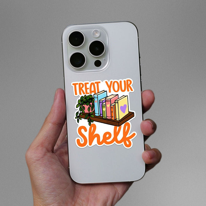Treat Your Shelf Sticker - Stickers | STICK IT UP