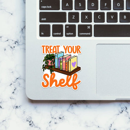 Treat Your Shelf Sticker - Stickers | STICK IT UP