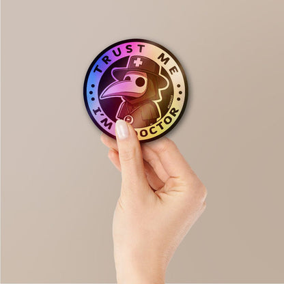 Trust Me Sticker Holographic Stickers - Holographic stickers | STICK IT UP