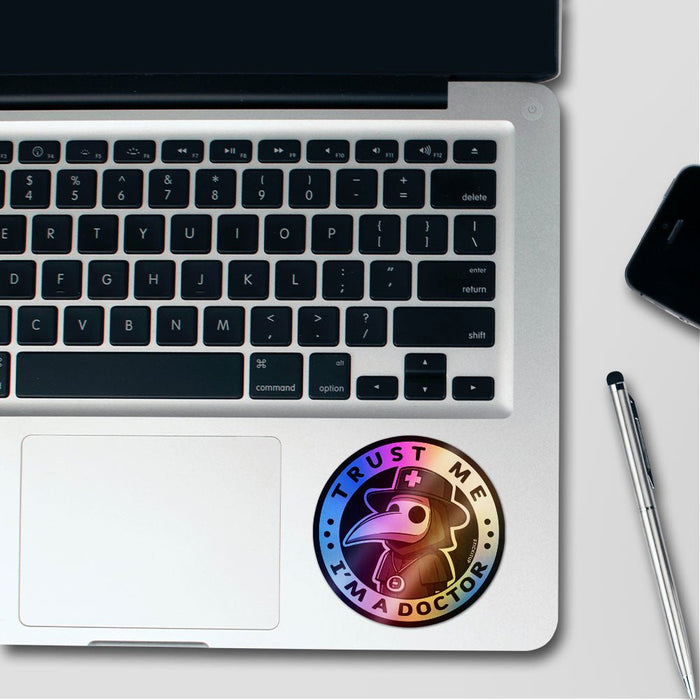 Trust Me Sticker Holographic Stickers - Holographic stickers | STICK IT UP