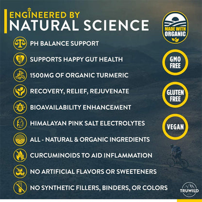 Truwild Turmeric Curcumin 20 Servings