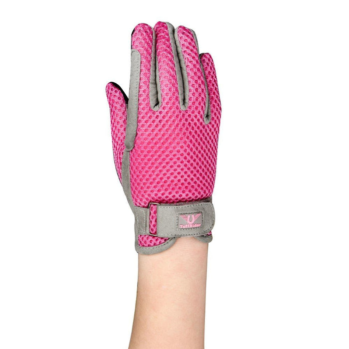 TuffRider Children's Double Up Air Mesh Half Chap and Glove Set - Breeches.com
