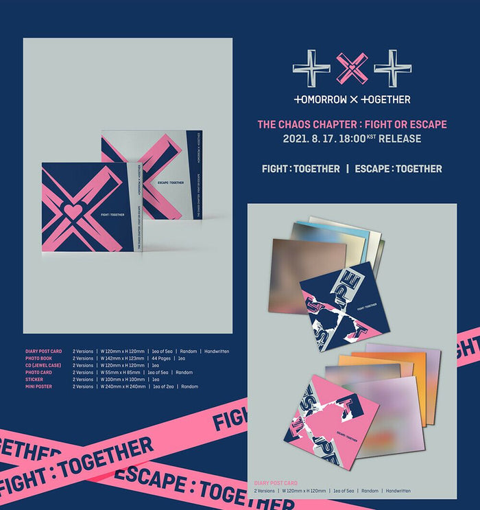 TXT - CHAOS CHAPTER : FIGHT OR ESCAPE (Together Version)