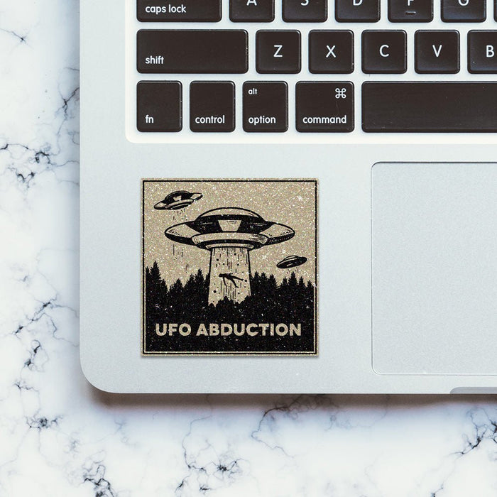 UFO Abduction Glitter Sticker - Glitter Stickers | STICK IT UP
