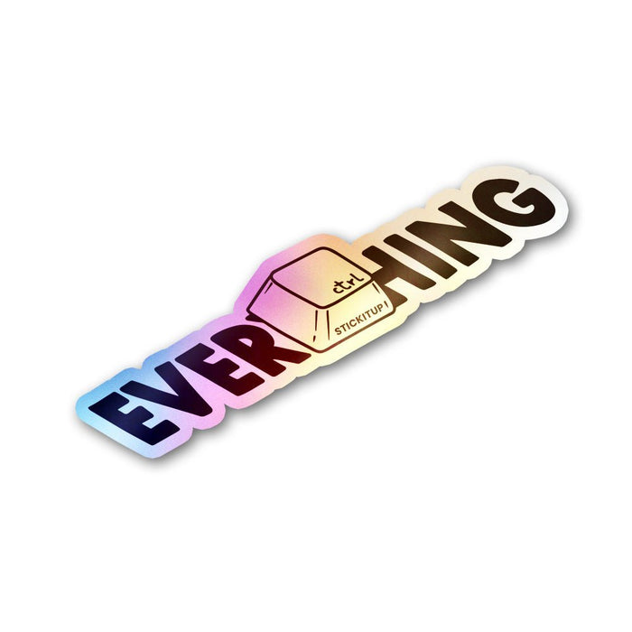 Ultimate Control Holographic Stickers - Holographic stickers | STICK IT UP